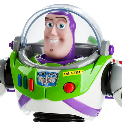 Disney Pixar Advanced Talking Buzz Lightyear Space Ranger 12” Action Figure – Interactive Toy for Kids