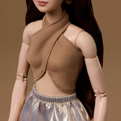 Barbie Signature Barbie Basics Model 06 Fashion Doll | 11.5 inches Collector Edition Articulated Doll with Premium Outfit