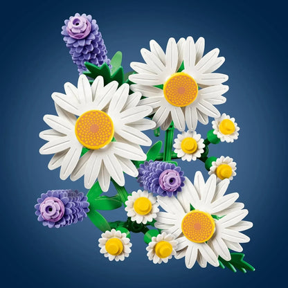 LEGO 11508  Botanicals Daisies - Flower Decor Building Set for Kids - Gift for Girls and Boys