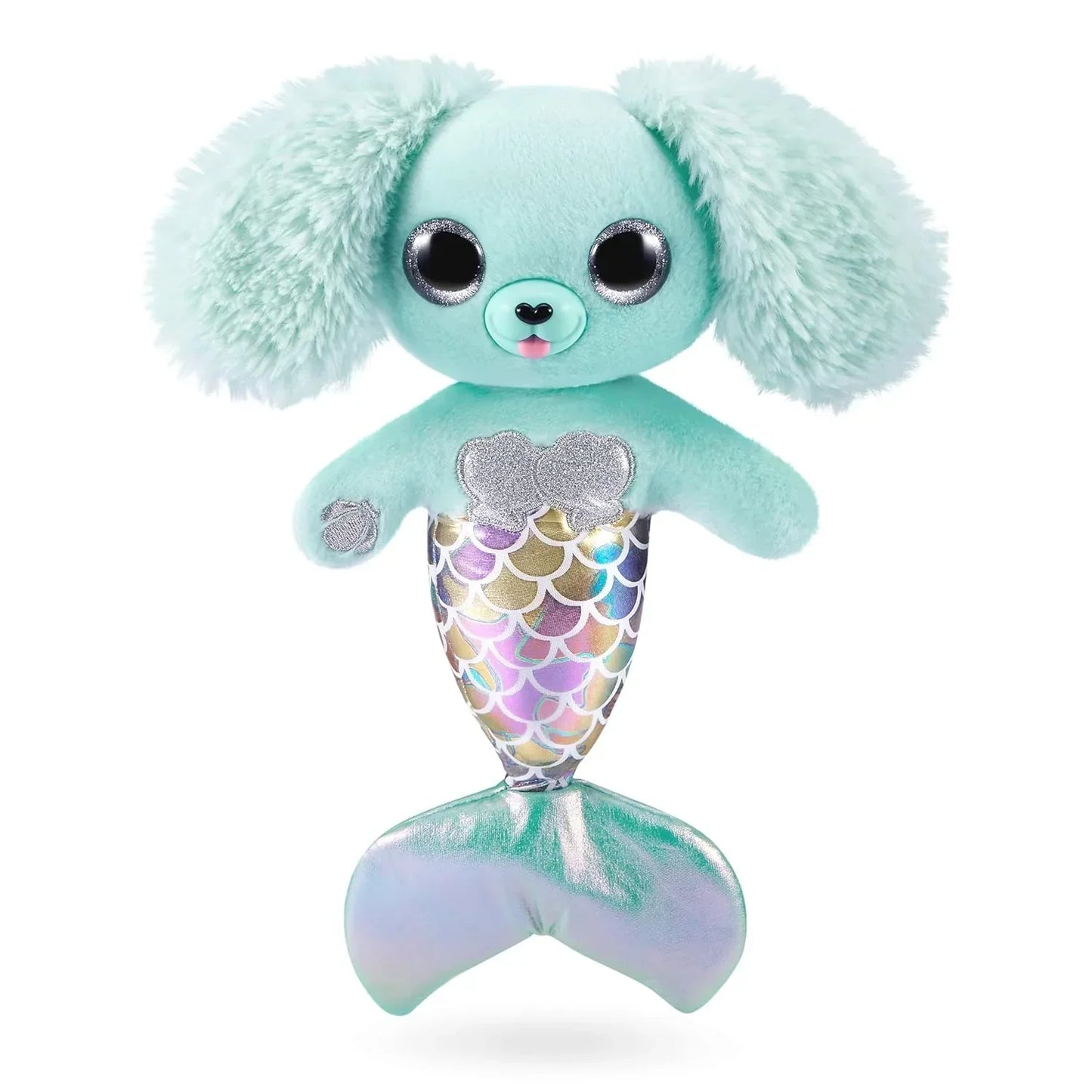 Pets Alive Furmaids by ZURU Mermaid Plush Interactive Light and Sound Girls Toy (Green Rabbit) - Jaiman Toys