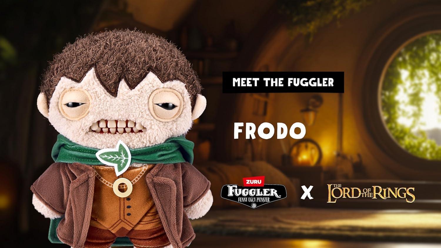 Fuggler Lord of The Rings by ZURU, Funny Ugly Monster, Plush Collectible, Toy (Frodo) - Jaiman Toys