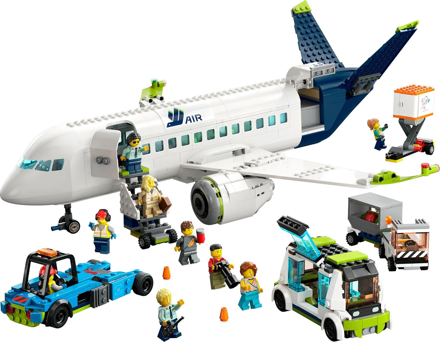 (Box Damage) LEGO City Passenger Airplane 60367 Building (930 Pieces)