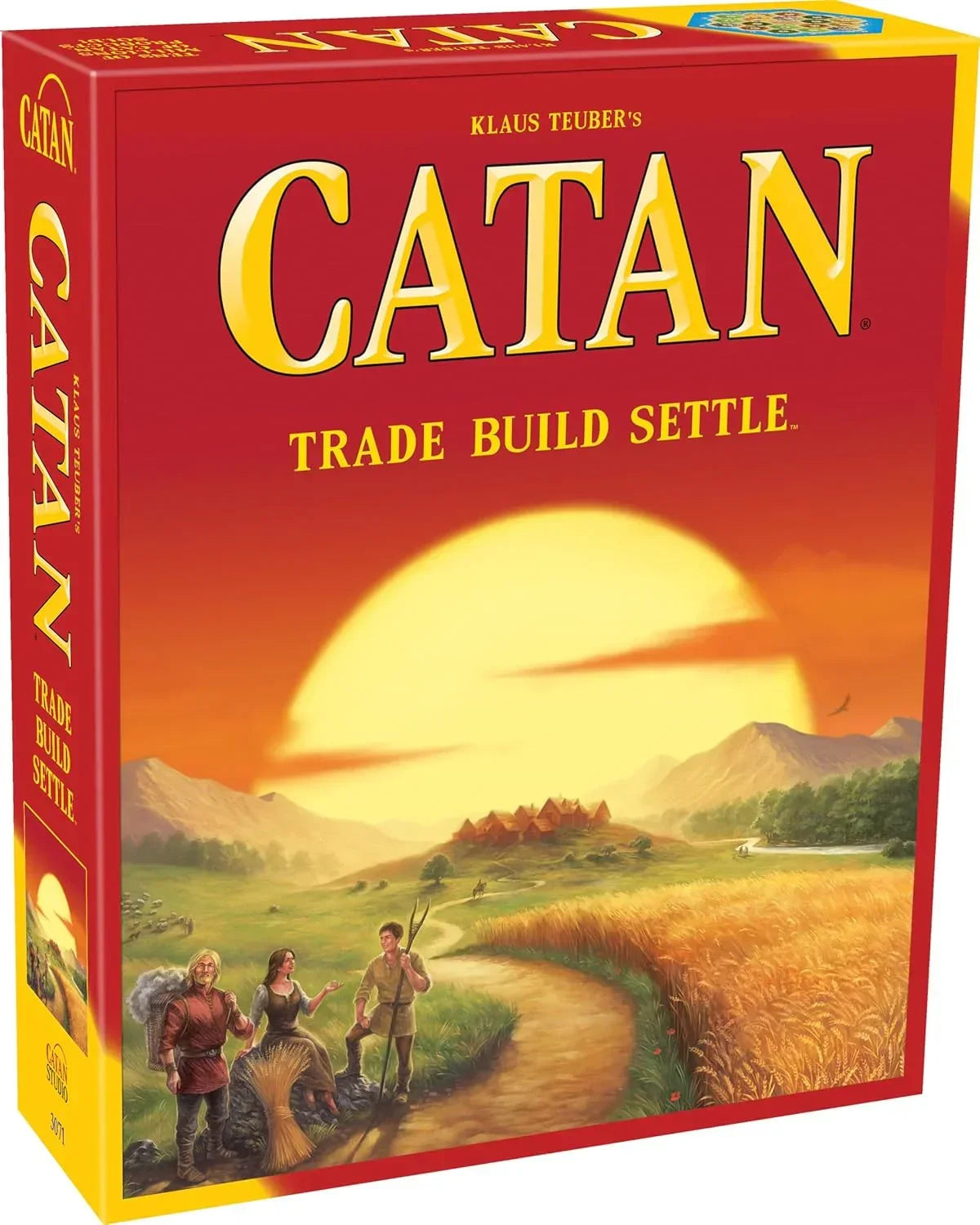 Catan Trade Build Settle Board Game – Classic Strategy & Resource Trading Game - Jaiman Toys