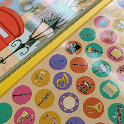 North Parade My Busy World of Instruments Sound Book with 50 Musical Sounds