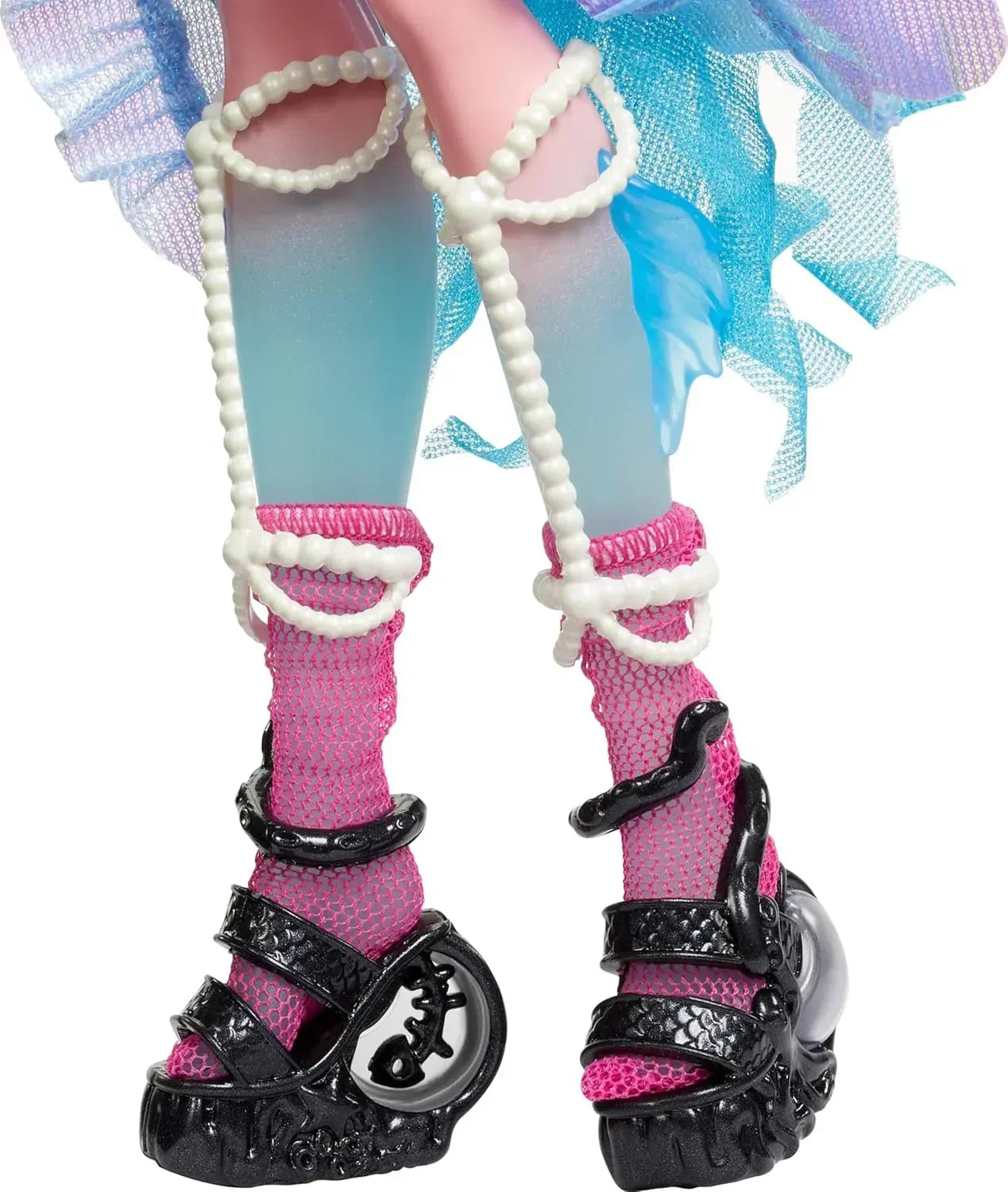 Monster High Lagoona Blue Doll with Glam Monster Fest Outfit and Festival Themed Accessories Like Snacks, Band Poster, Statement Bag and More - Jaiman Toys