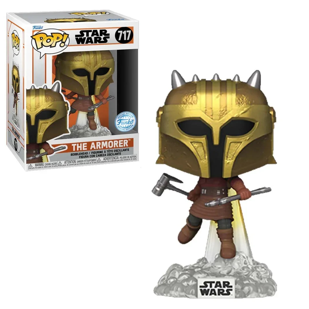 Funko POP! Collectible Action Figure - Star Wars: The Mandalorian The Armorer Exclusive Figure #717 - Jaiman Toys
