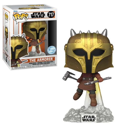 Funko POP! Collectible Action Figure - Star Wars: The Mandalorian The Armorer Exclusive Figure #717 - Jaiman Toys