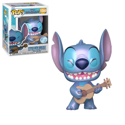 Funko Pop Disney: Collectible Action figure Lilo and Stitch - Stich With Ukelele (Special Edition) #1044 - Jaiman Toys