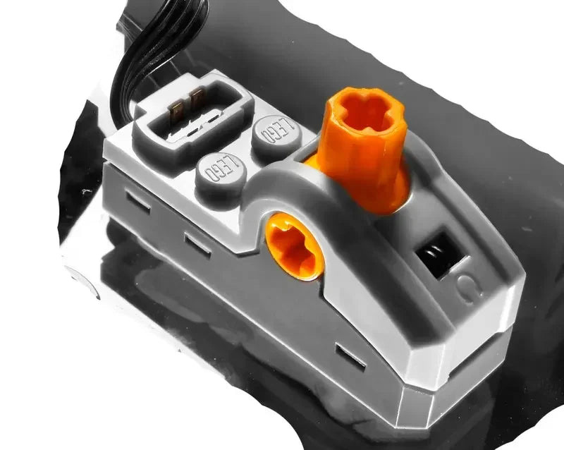 LEGO 8293 Technic Power Functions Motor Set (10 Pieces) | Motor, , Lights & Switch | Add Motion, Light & Power to LEGO Technic Builds | Ages 9–16