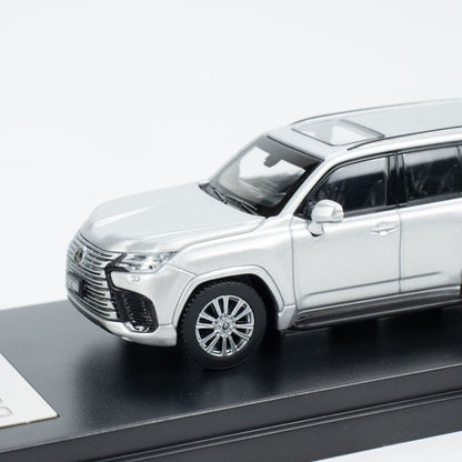 Lexus LX 600 1:64 Die-Cast SUV Model Car with Display Base | Premium Luxury SUV Collectible | Black & Silver Variants