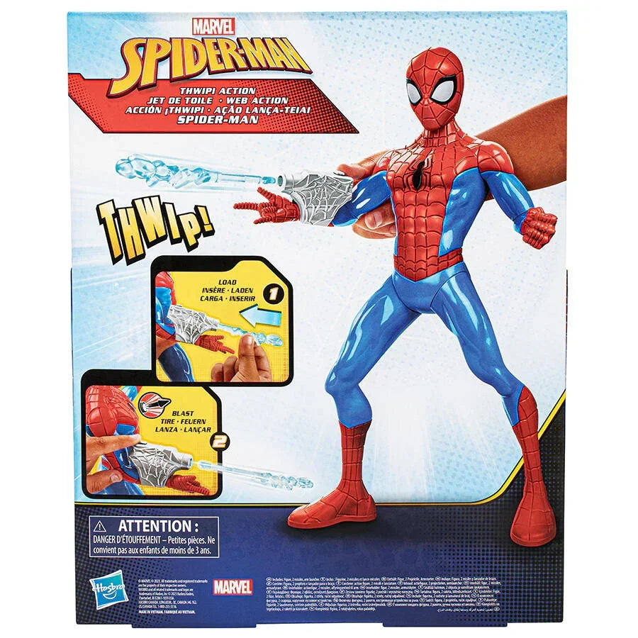 Marvel Spider-Man Thwip Action Figure (F8115) Age 4+ - Jaiman Toys