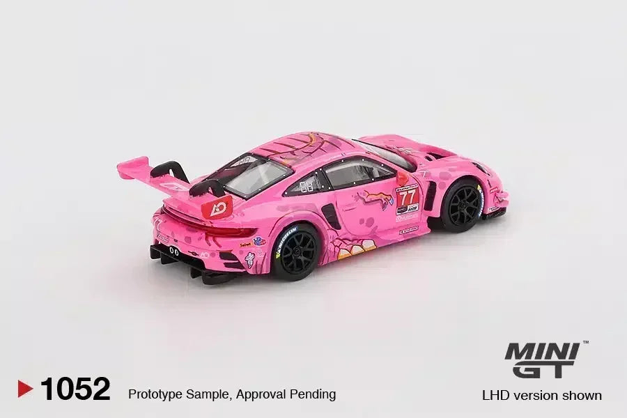 Mini GT 1:64 Roxy Porsche 911 GT3 R #77 IMSA + Mazda Miata MX-5 NA Tuned | Die-Cast Duo Set