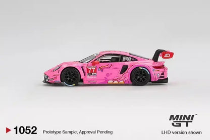 Mini GT 1:64 Roxy Porsche 911 GT3 R #77 IMSA + Mazda Miata MX-5 NA Tuned | Die-Cast Duo Set