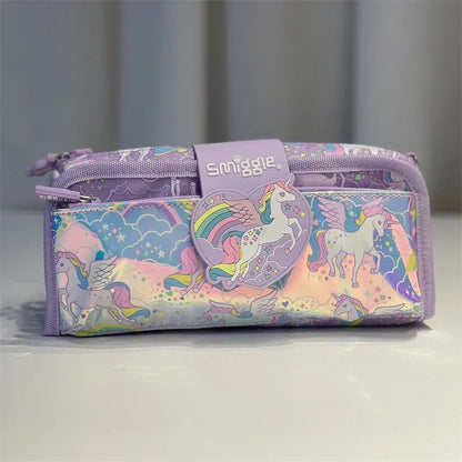 Smiggle Unicorn Pencil Case Pouch For Kids - Jaiman Toys
