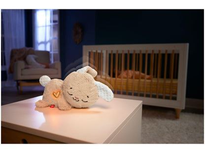 Fisher-Price Soothe & Settle Bunny Plush – Baby Sleep Soother with Music & Lights (0+ Months)