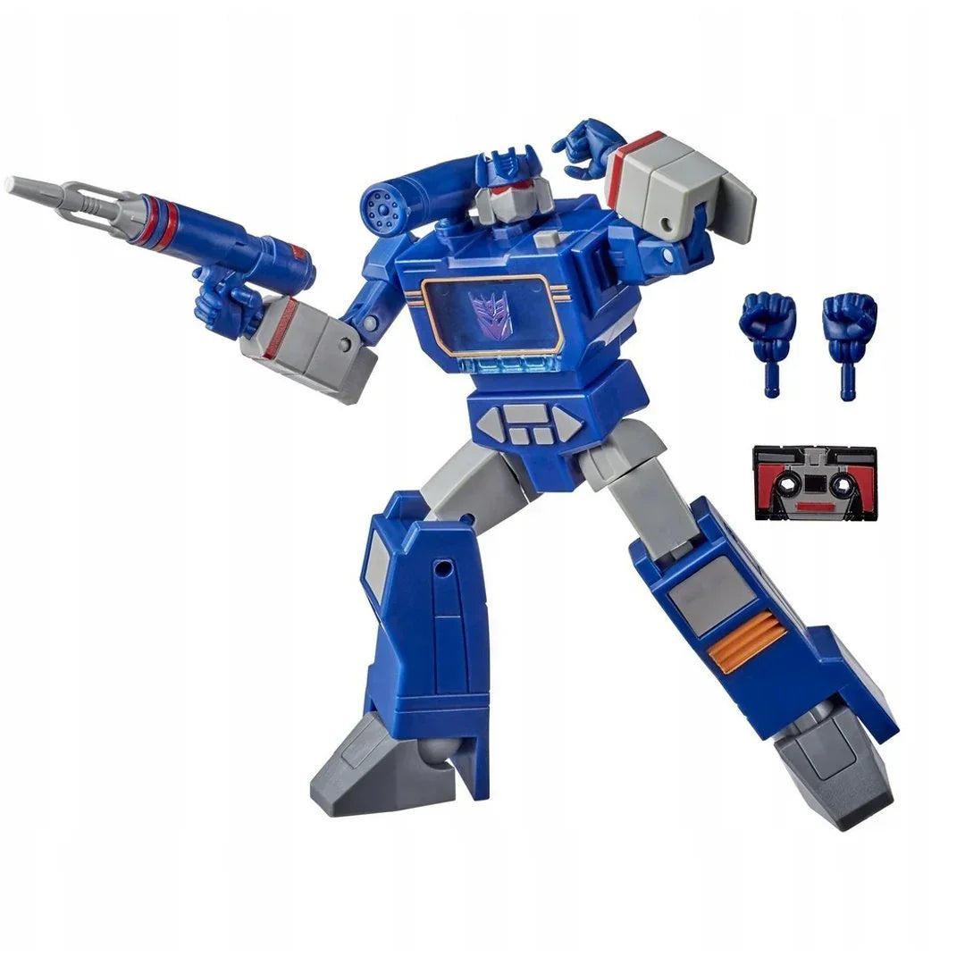 Transformers R.E.D. Soundwave 6-inch Action Figure with G1-Inspired Accessories - Non-Converting Figure - Jaiman Toys