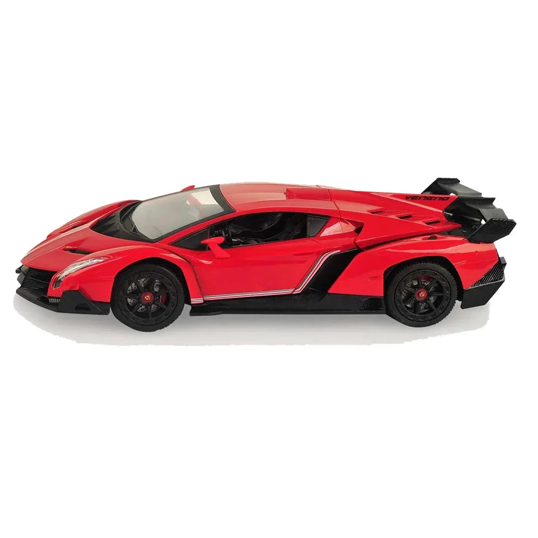 Lamborghini Veneno 1:18 R/C Supercar – High-Speed Remote Control, LED Lights & Rechargeable Power – Best Gift for Kids & Collectors! - Jaiman Toys