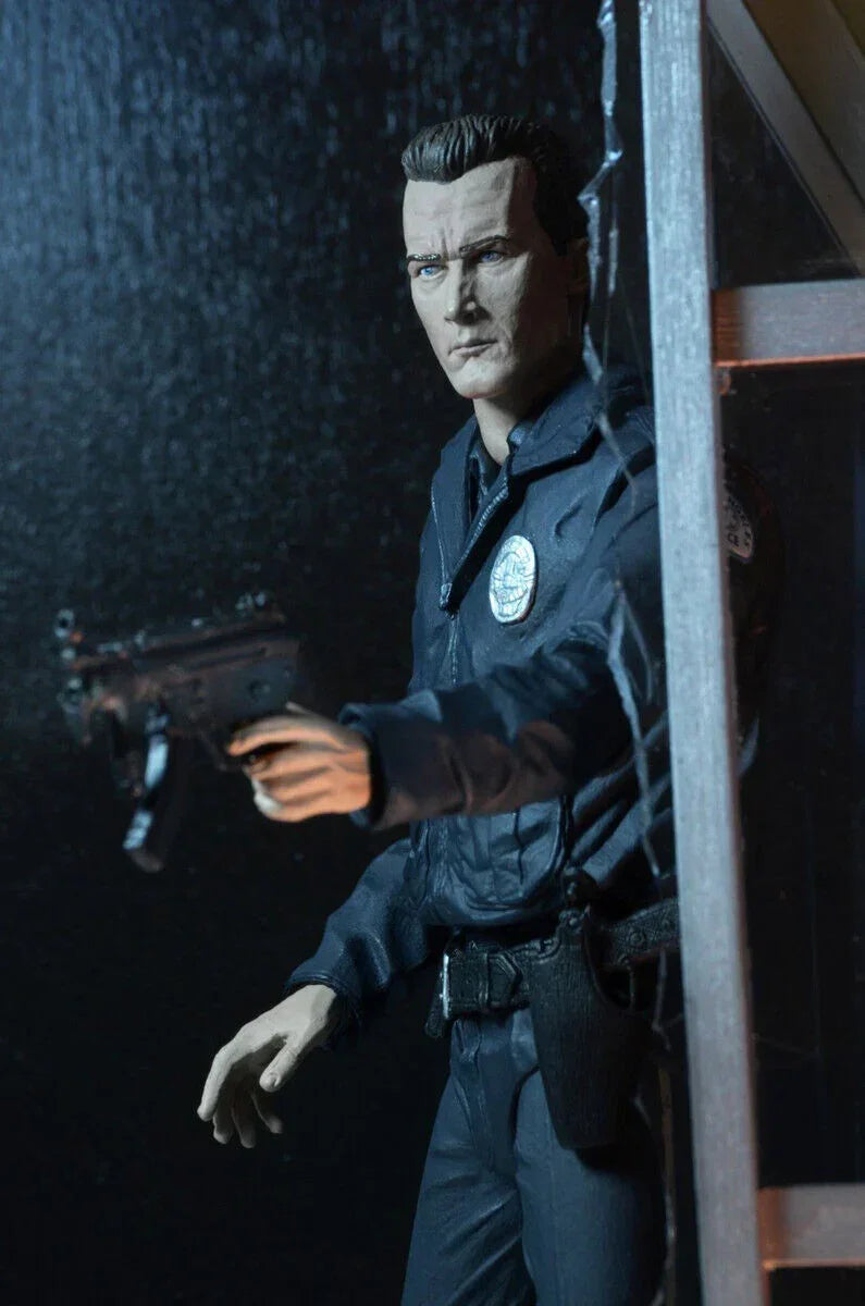 Terminator 2 T-1000 Motorcycle Cop Action Figure - 7-Inch Judgment Day Series (Age 17+) - Jaiman Toys