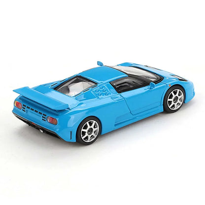 Mini GT 1/64 Bugatti EB110 Super Sport Blu Bugatti LHD Diecast Scale Model Car - Jaiman Toys