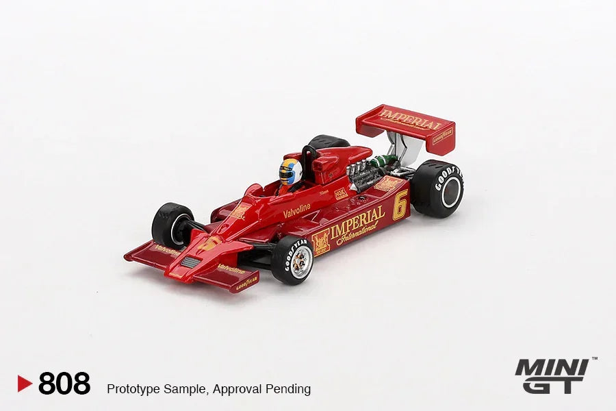 Mini GT Lotus 78 #3 Gunnar Nilsson 1977 Japanese GP Diecast Model-LHD