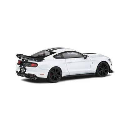 Solido 1:43 Scale Shelby Mustang GT500 Fast Track – White | Classic American Muscle Diecast Model - Jaiman Toys