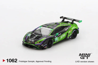 Mini GT 1:64 Duo Set Lamborghini Huracán GT3 EVO2 IMSA Daytona 2024 + Porsche 911 Dakar Uncle Rally | Premium Diecast Collector Models