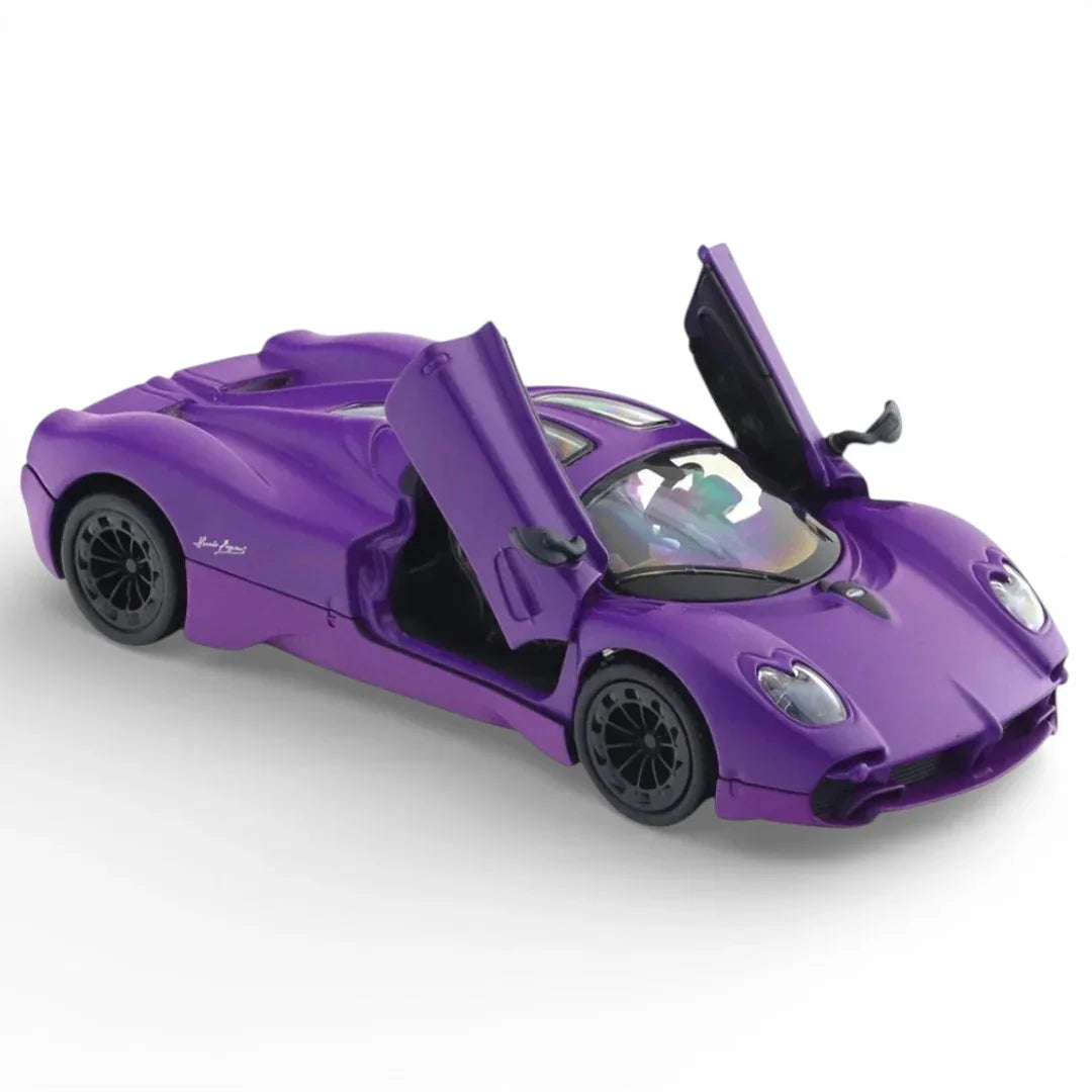 RMZ City 1:36 Pagani Utopia Diecast Car Model – Matt Purple| Openable Doors,Pull Back