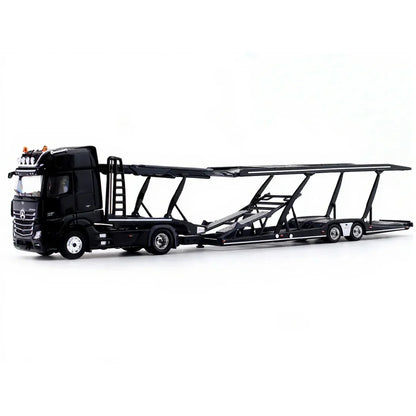GCD 1:64 Silver AMG Actros Gigaspace 4x2 Trailer Truck Model Diecast Metal Car