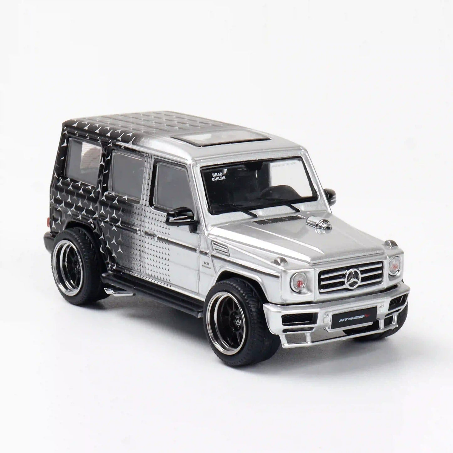 LMF Model 1:64 Mercedes-Benz G63 Modified Star Livery Diecast Car | Premium Collectible SUV Model Available in 4 Variants