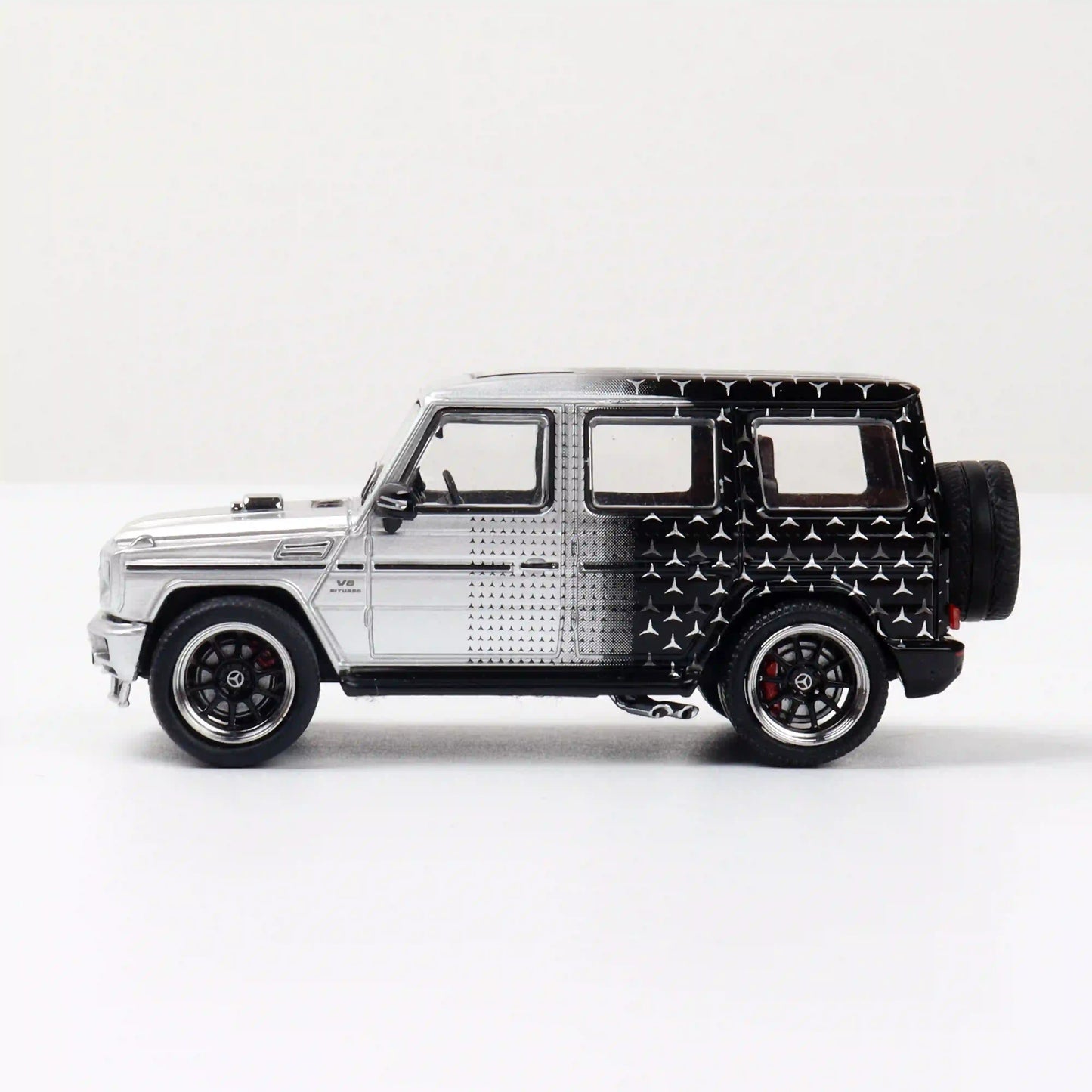 LMF Model 1:64 Mercedes-Benz G63 Modified Star Livery Diecast Car | Premium Collectible SUV Model Available in 4 Variants