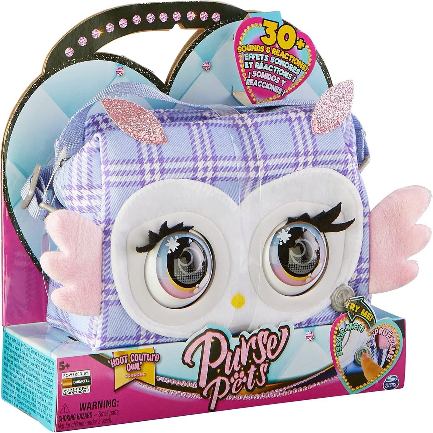 Purse Pets Spin Master Print Perfect O 6064118 – Interactive Plush Toy for Kids