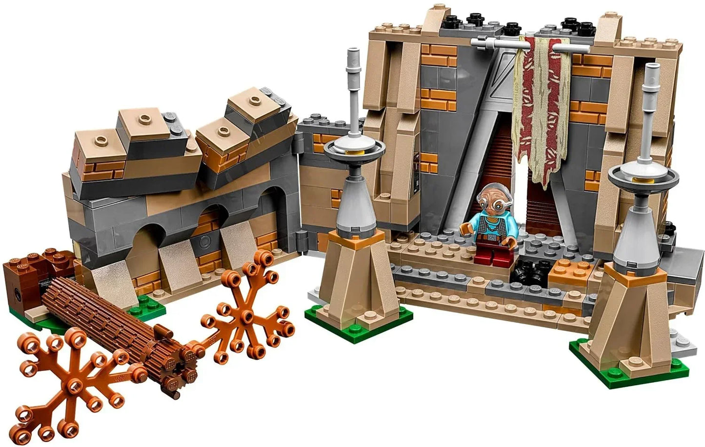 LEGO 75139 Battle on Takodana – 409-Piece Star Wars Set with 5 Minifigures