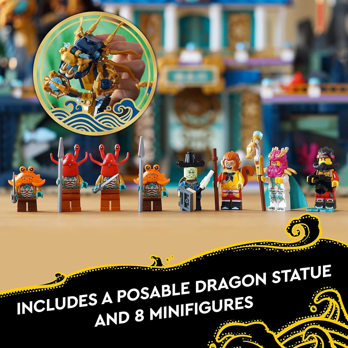 LEGO 80049 Dragon of The East Palace Building Set (2364 Pieces)