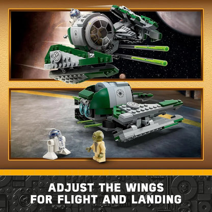 LEGO 75360 Star Wars Yodas Jedi Starfighter Building Set (253 Pieces)