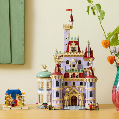 LEGO ǀ Disney Princess Beauty and The Beast Castle Building Kit, Gift-Giving Idea for Fans 43263