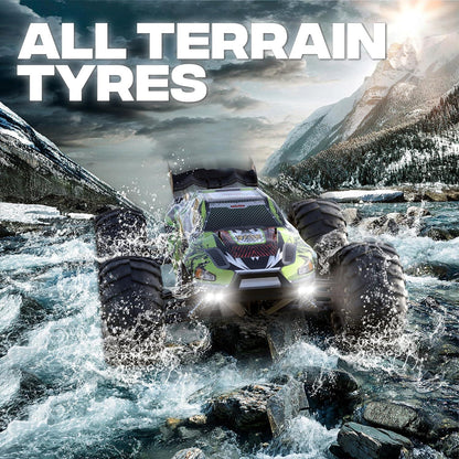 Tygatec 1:16 All Terrain Supersonic Rc Car, 45 Kph High Speed Remote Control Car with 2.4 Ghz Control, Electric Vehicle Off-Road Truck, 4X4 Wheel Drive : Hobby Car - Jaiman Toys