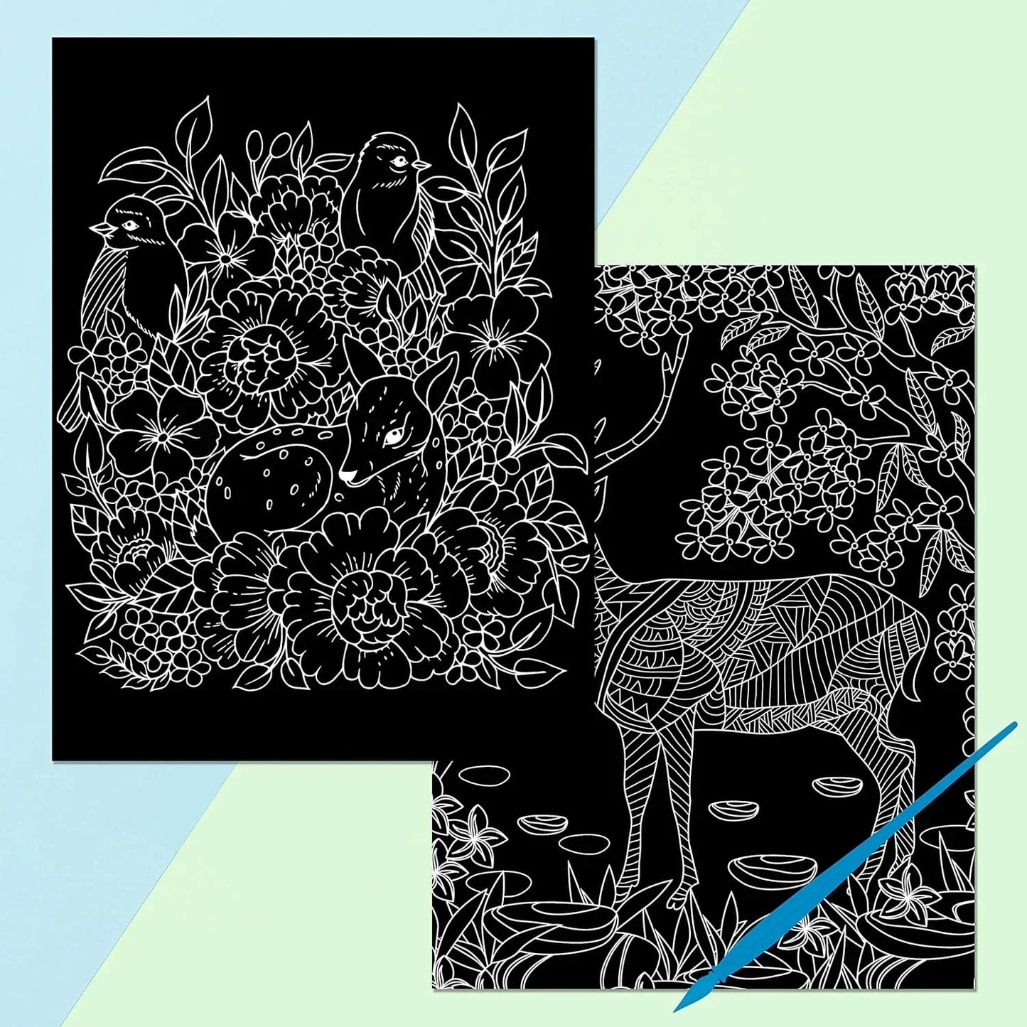 Kaleidoscope Etch Art Creations: Brilliant Nature - Jaiman Toys