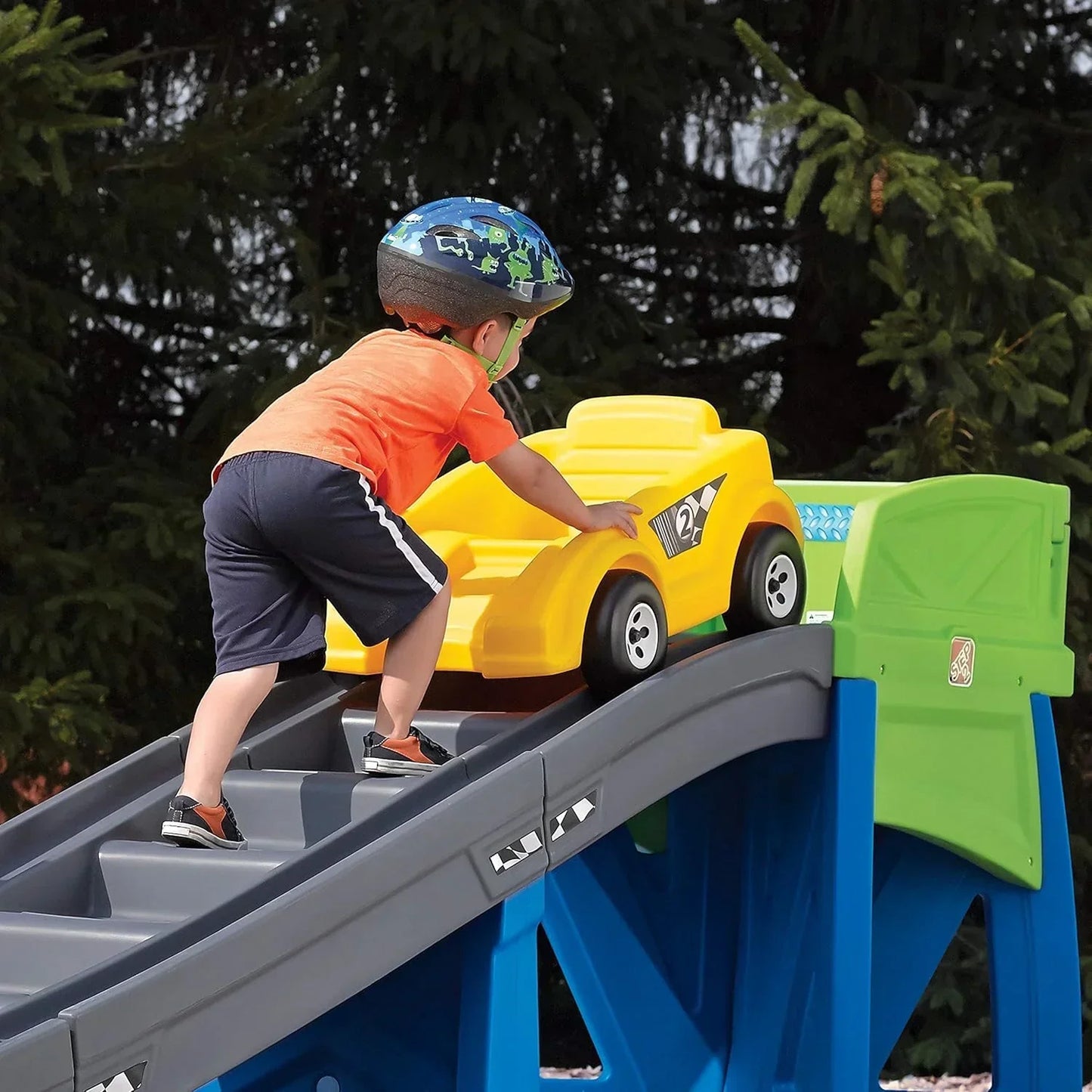 Step2 Extreme Coaster Refresh | Multi Color Kids Roller Coaster Playset - Jaiman Toys