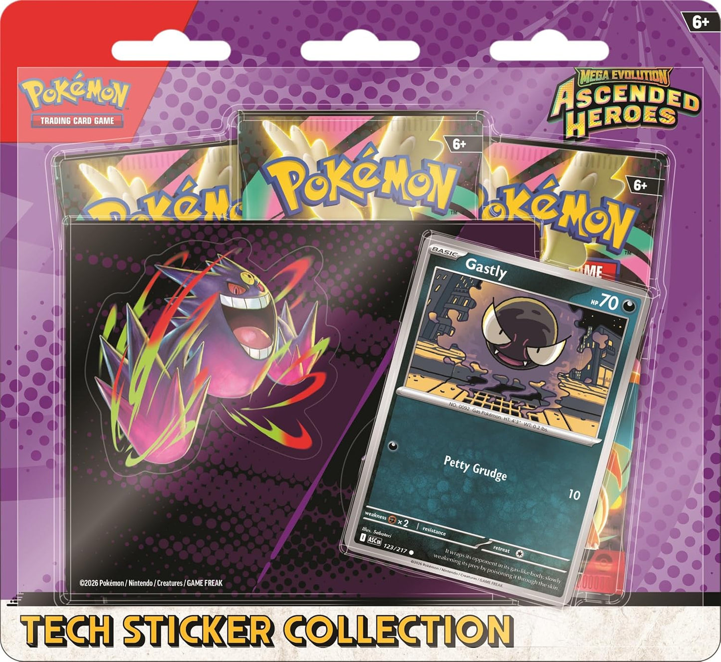 Pokémon TCG: Mega Evolution—Ascended Heroes Tech Sticker Collection
