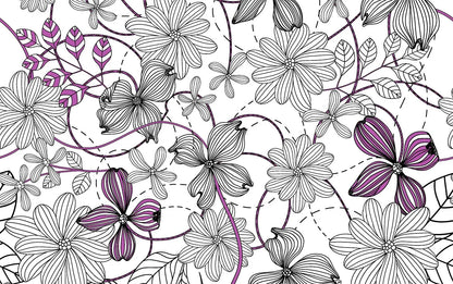 Flowers Adult Coloring Book: Relax and Free Your Mind (Inspired Coloring by Parragon) - Jaiman Toys