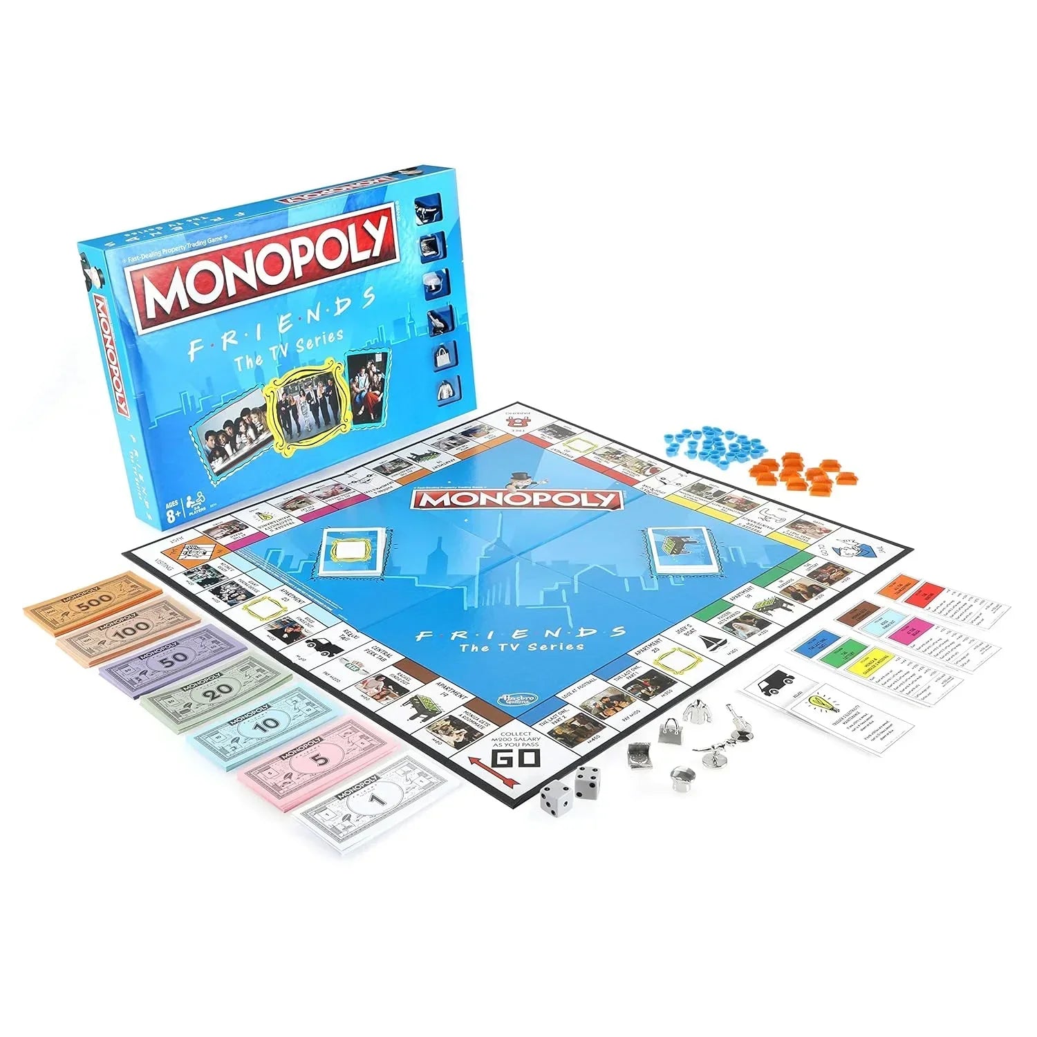 Monopoly: Friends the TV Series Edition Board Game for Ages 8 and Up; Game for Friends Fans - Jaiman Toys