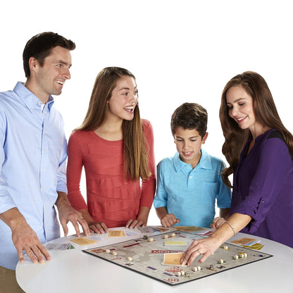 Monopoly 80th Anniversary Edition Board Game – Classic Property Trading Strategy Game for Family & Friends (2–6 Players)