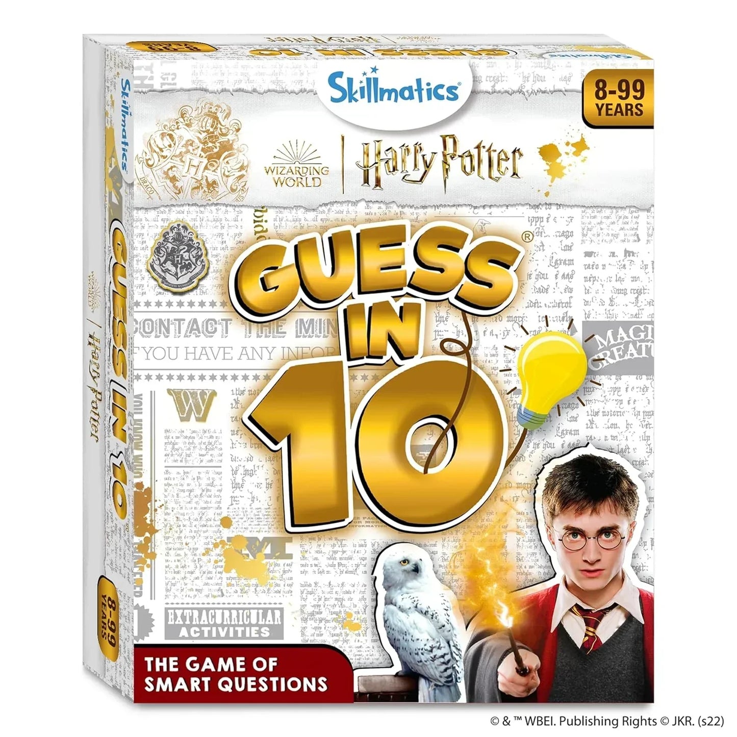 Skillmatics Card Game - Guess in 10 Harry Potter, Perfect for Boys, Girls, Kids, Families, Teens & Adults, Play with Wizards, Magic, Ron, Hermione, Dumbledore, Snape, Gifts for Ages 8, 9, 10 and Up - Jaiman Toys