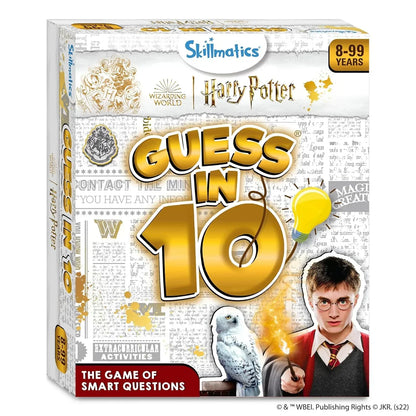 Skillmatics Card Game - Guess in 10 Harry Potter, Perfect for Boys, Girls, Kids, Families, Teens & Adults, Play with Wizards, Magic, Ron, Hermione, Dumbledore, Snape, Gifts for Ages 8, 9, 10 and Up - Jaiman Toys
