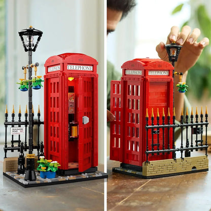 LEGO 21347   Red London Telephone Box