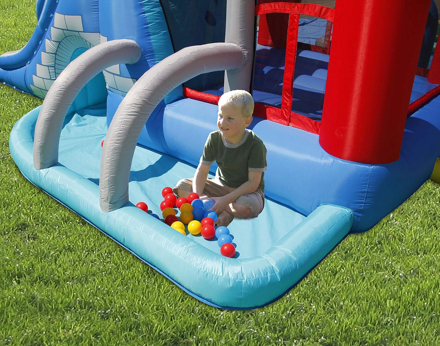 Happy Hop Splash Park Happy Air 9261 Bouncy Castle