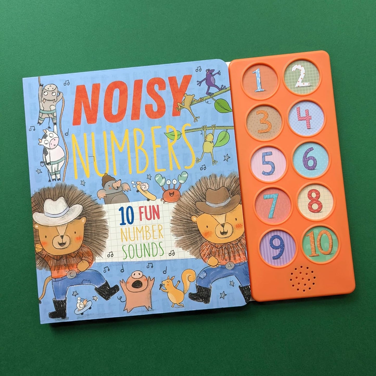 North Parade Noisy Numbers 1 to 10 Interactive Sound Book for Kids
