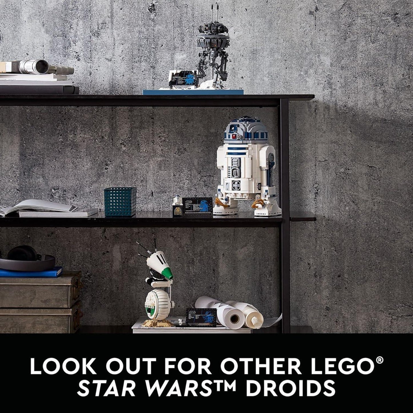 LEGO Star Wars 75308  R2-D2 Collectible Building Toy  (2,314 Pieces)