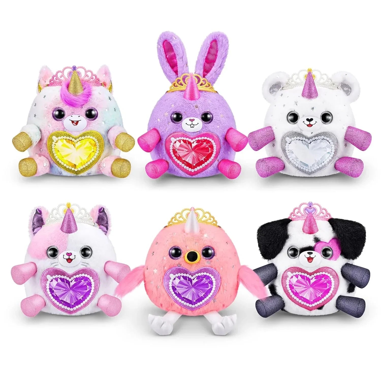 Rainbocorns Fairycorn Princess Surprise (Bear) by ZURU 11" Collectible Plush Stuffed Animal, Surprise Egg, Wearable Fairy Wings, Magical Fairy Princess, Ages 3+ for Girls, Children - Jaiman Toys