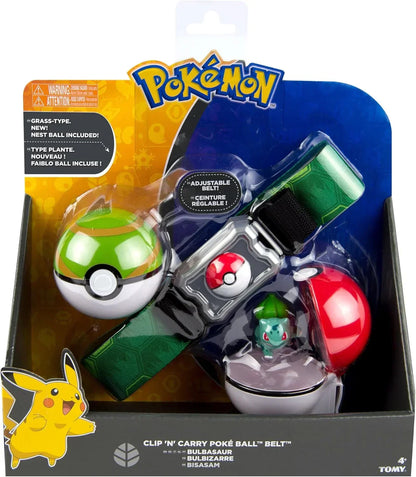 Action Set - Pokémon - Poké Ball Belt - BULBASAUR TOMYT19205 - Jaiman Toys